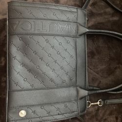 Nautica  Black Purse