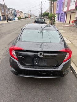 2017 Honda Civic Sedan – Black