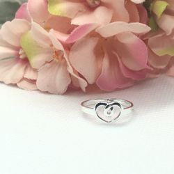 Heart Knot Ring | Size 7