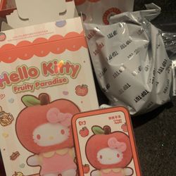 Apple Hello Kitty Plush Pendant