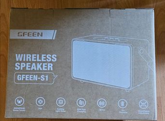 GFEEN Party Blutooth Speaker: 200W Peak Powerful Loud Sound! 15H Playtime,