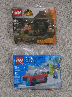 LEGO Polybag Sets Jurassic World & LEGO City