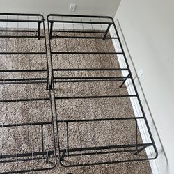 King Size Foldable Metal Bed Frame