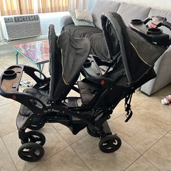 Sit n Stand Double Stroller
