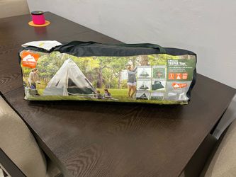 Ozark Trail 7 Person Teepee Tent 11'8" x 11'8" Family Camping Green W790S3