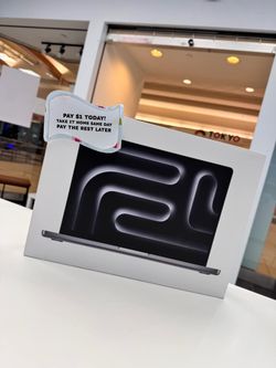  🔥 Ultra-Fast, Stunning Display – Apple MacBook Pro 14” M3 laptop –  Take It Home for $5 Down!