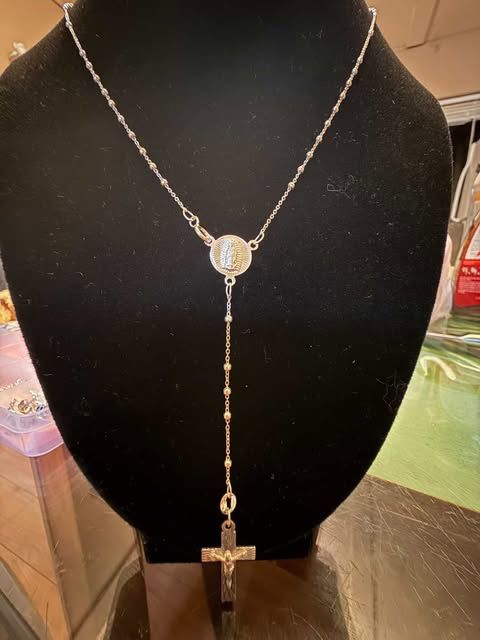 925 Silver Necklace Chain (Rosario)