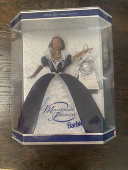 Barbie Millenium Princess African American New In Box Excellent Condition