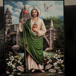 Nuevo Cuadro De Pared De San Judas Tadeo $10