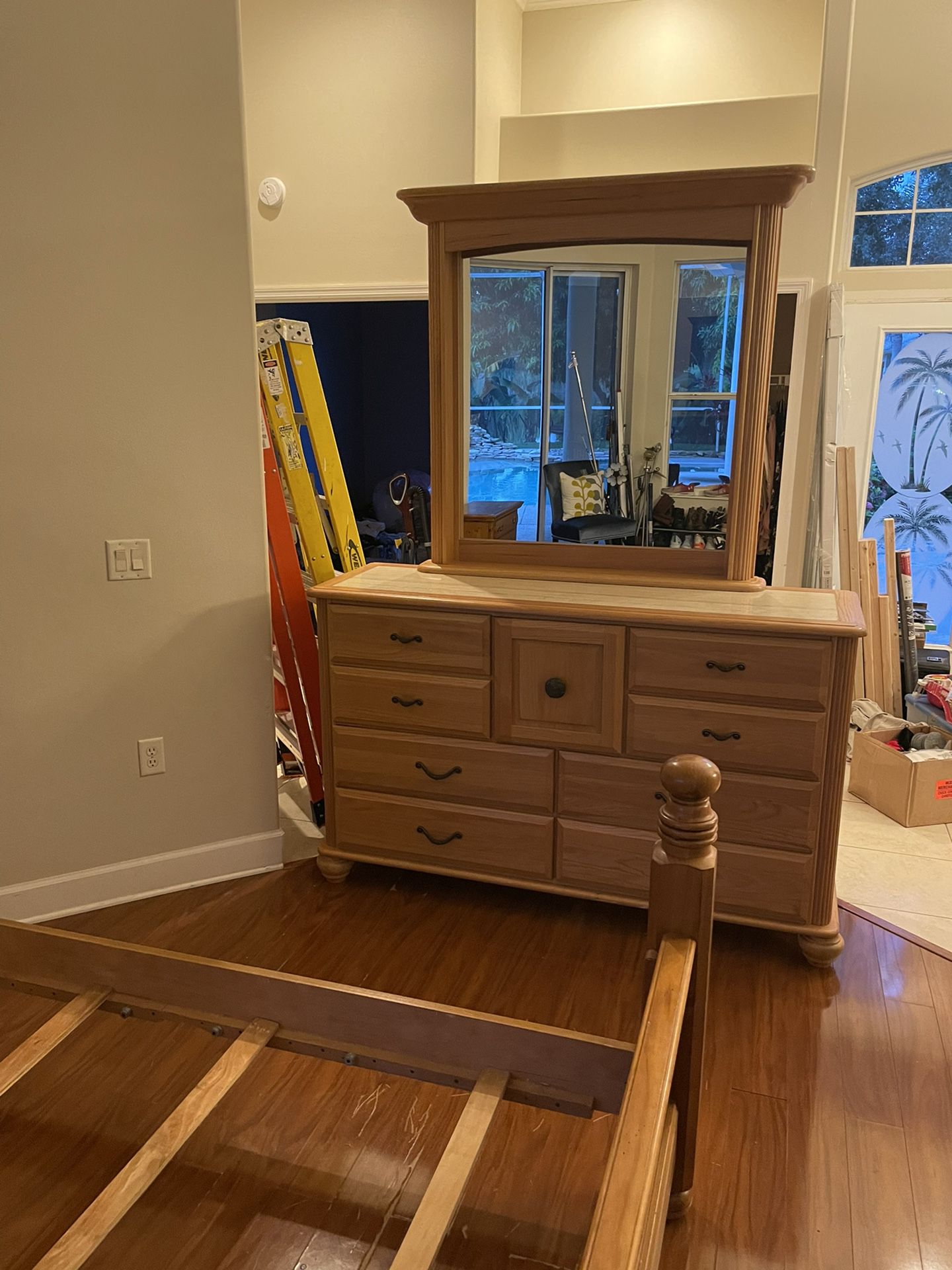 Queen Bedroom Set Solid Wood