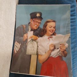 Vintage USPS Poster Original