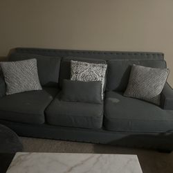 Couch with Pillows