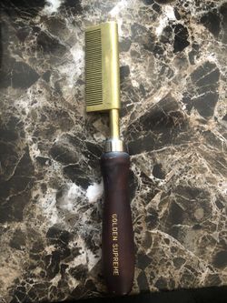 Golden Supreme Gs-3 Press Comb - Temple