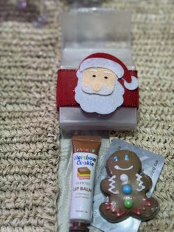 Custom Santa Claus gift box gift card holder