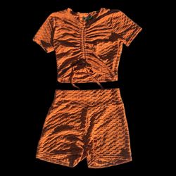 Women’s Shirt And Shorts Set, M