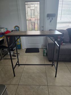 Rustic bar table