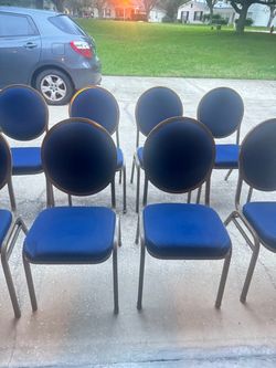 10 Vintage Falcon Commercial Banquet Chairs – 1993 – $275