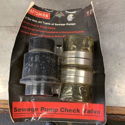 2 Inch Ejector Pump Check Valve New