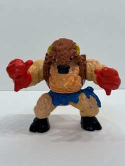 Wild West C.O.W.-Boys Moo Mesa Buffalo Bull Action Figure-1991 Hasbro Vintage