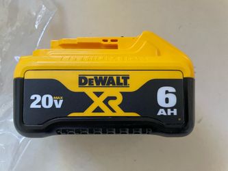 Dewalt 20v XR 6AH Battery Brand New