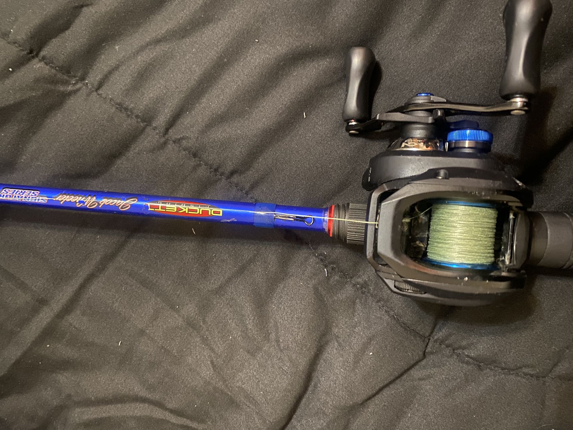 Shimano SLX DC and Duckett Jacob Wheeler Rod 