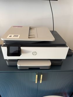 HP OfficeJet Pro 8135e Wireless All-in-One Color Inkjet Printer, print, scan, copy and fax. Like new!