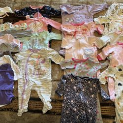Size 3 Months Sleepers And Onesies 