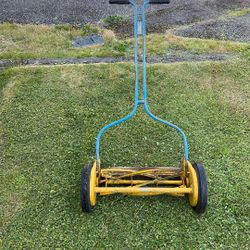 Johnston 18” Push Mower Great Cutting 