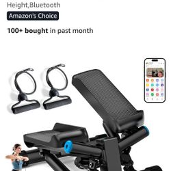Stationary Stair Stepper With Bands