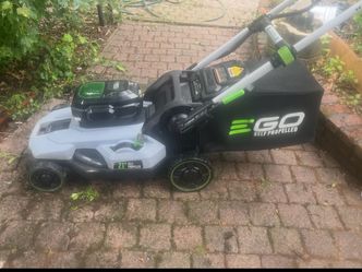 Like new ego mower