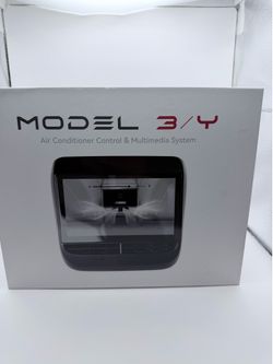 Rear Infotainment Screen for Tesla Model 3 and Model Y