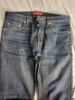 Supreme Rigid Indigo Slim Jean SS21 size 34