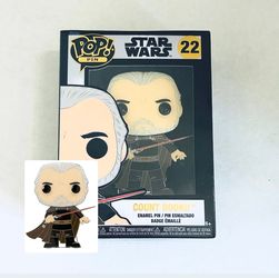 Funko Pop! Pin Star Wars: Count Dooku