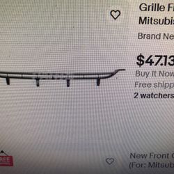 Mitsubishi Mirage Center, Grill 1997 to 2002