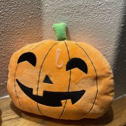 Jack O Lantern Pumpkin Shaped Decorative 3D Pillow