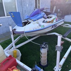 Kawasaki  750cc w/Trailer