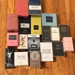 Cologne & Perfume 30.00 Each