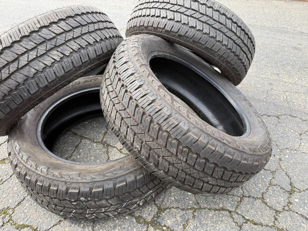 4 NEW Bridgestone Dueler AT 255/55/20 100% Tread Fits Explorer Jeep Grand Cherokee