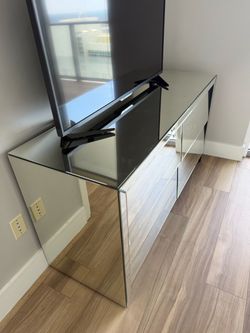 Mirror Dresser with match night stand