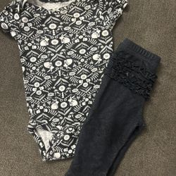 EUC 3 Month Baby Outfit 