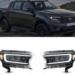 VLAND Full LED Headlights Sequential for Ford Ranger 2015-21 
