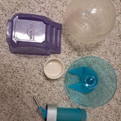 Assorted Hamster Cage Stuff