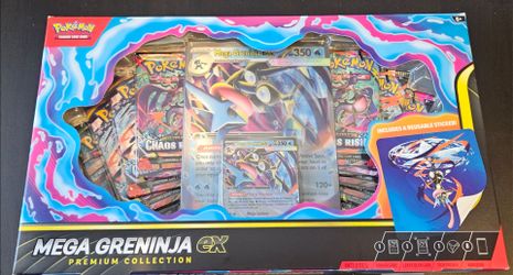 Pokemon Mega Greninja ex Premium Collection