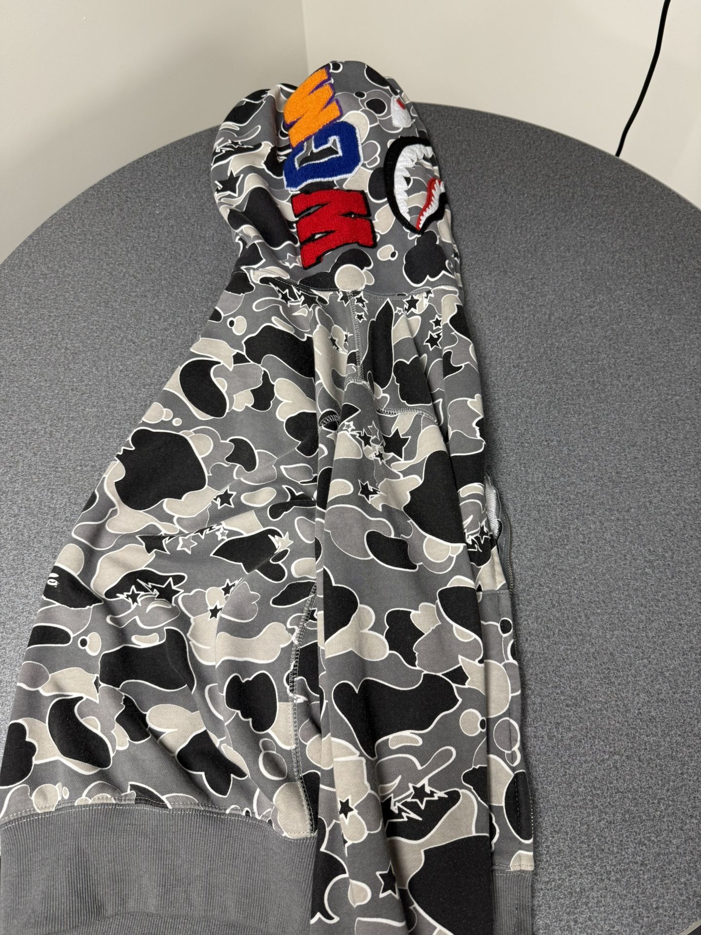 A Bathing Ape Full Zip Hoodie (BAPE) Men’s Small