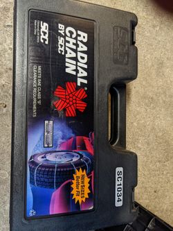 New SCC Radial Snow Chains SC1034