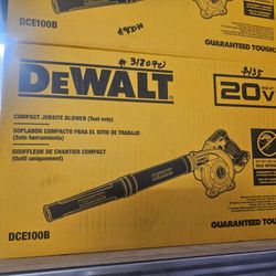 Dewalt 20v Max Compact Jobsite Blower