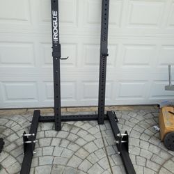 Rogue squat bench press rack
