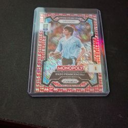 No. 69 Enzo Francescoli Red Big Money Shimmer 64/100