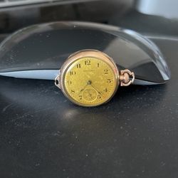 American Waltham Size Zero Pocket Watch 