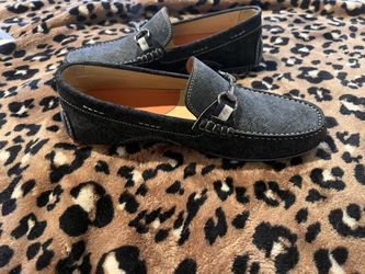 BERMUDA NUBUCK HORSE BIT LOAFERS
